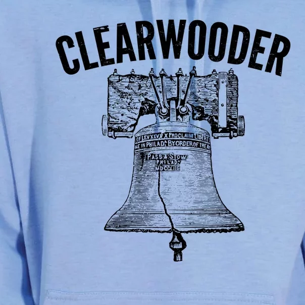 Clearwooder Liberty Bell Unisex Surf Hoodie