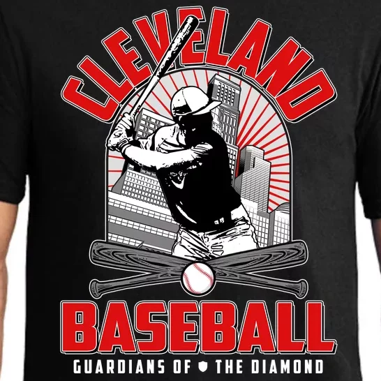 Cleveland Baseball Guardians of the Diamond Pajama Set