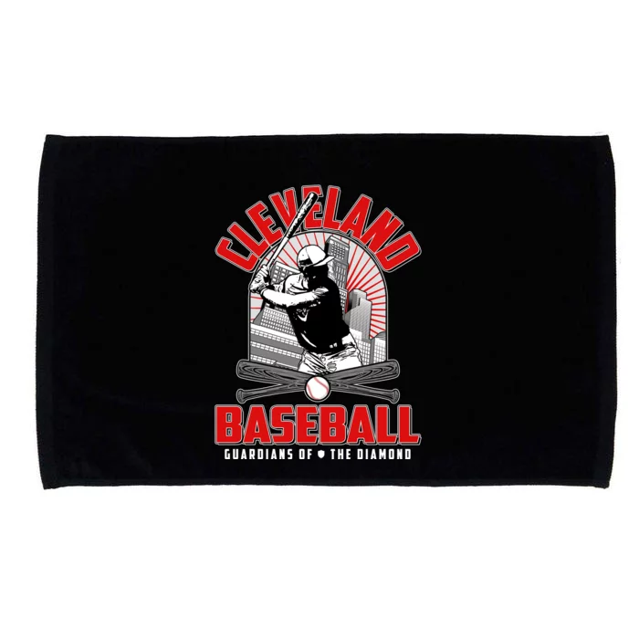 Cleveland Baseball Guardians of the Diamond Microfiber Hand Towel