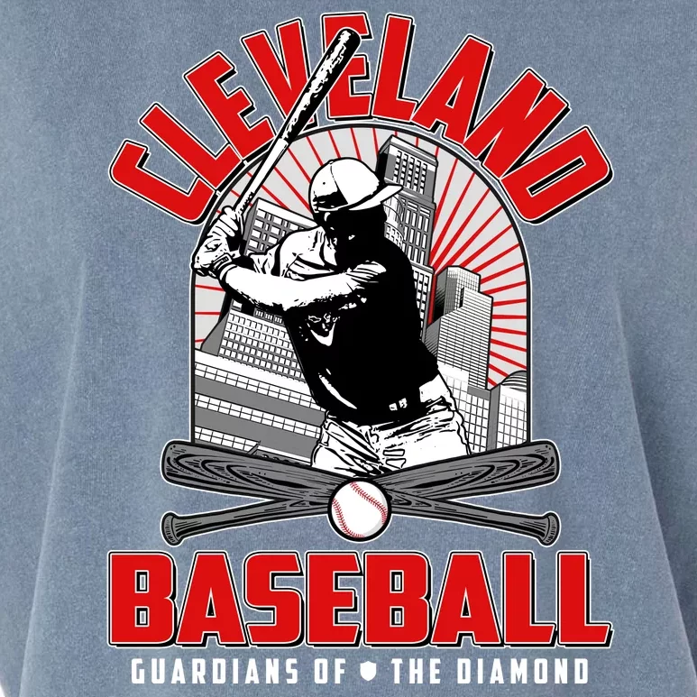 Cleveland Baseball Guardians of the Diamond Garment-Dyed Women's Muscle Tee