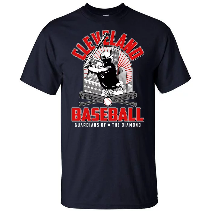 Cleveland Baseball Guardians of the Diamond Tall T-Shirt