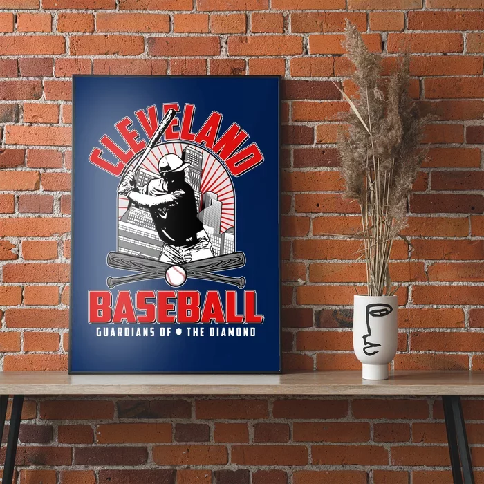 Cleveland Baseball Guardians of the Diamond Poster