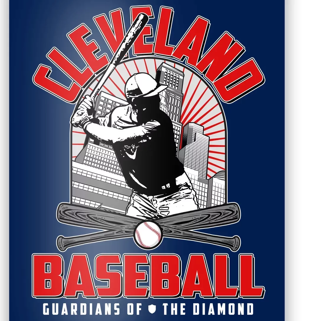 Cleveland Baseball Guardians of the Diamond Poster