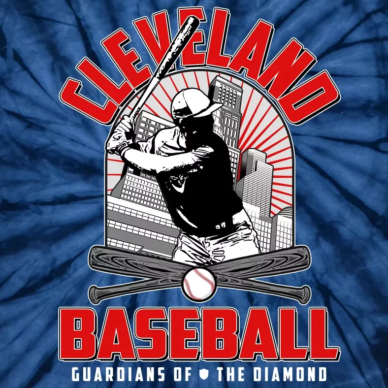 Cleveland Baseball Guardians of the Diamond Tie-Dye T-Shirt