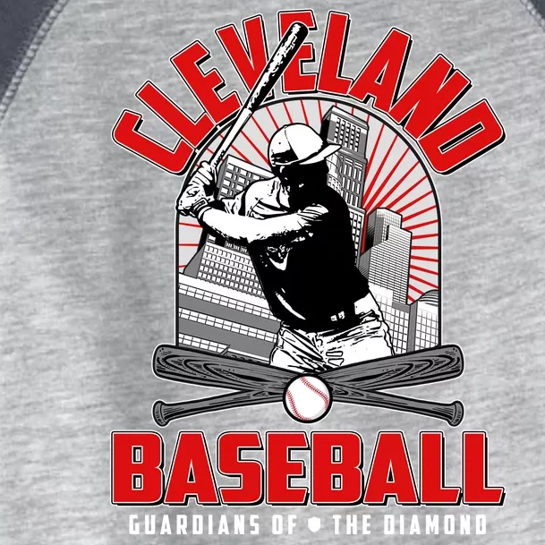 Cleveland Baseball Guardians of the Diamond Toddler Fine Jersey T-Shirt