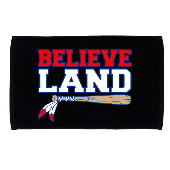 Cleveland Believe Land Baseball Bat Microfiber Hand Towel