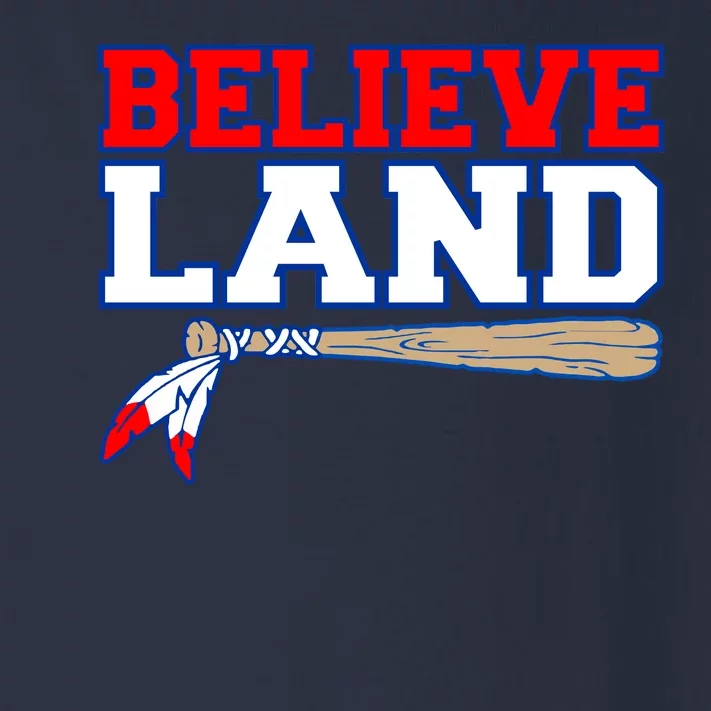 Cleveland Believe Land Baseball Bat Toddler Long Sleeve Shirt