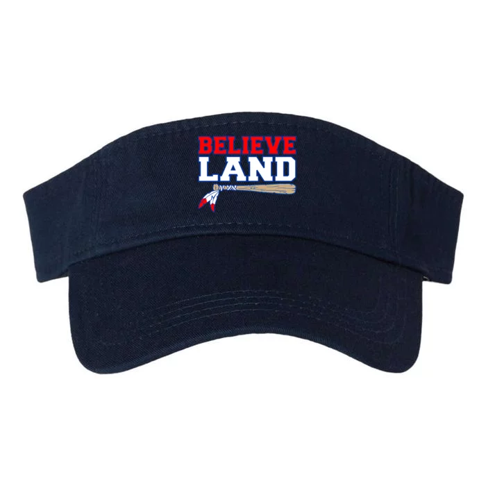 Cleveland Believe Land Baseball Bat Valucap Bio-Washed Visor