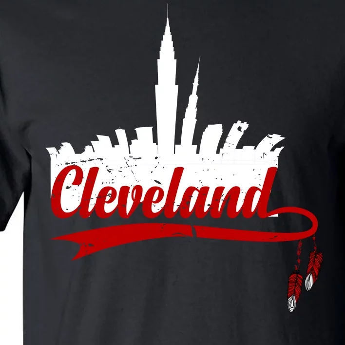 Cleveland City Baseball Fan Tall T-Shirt