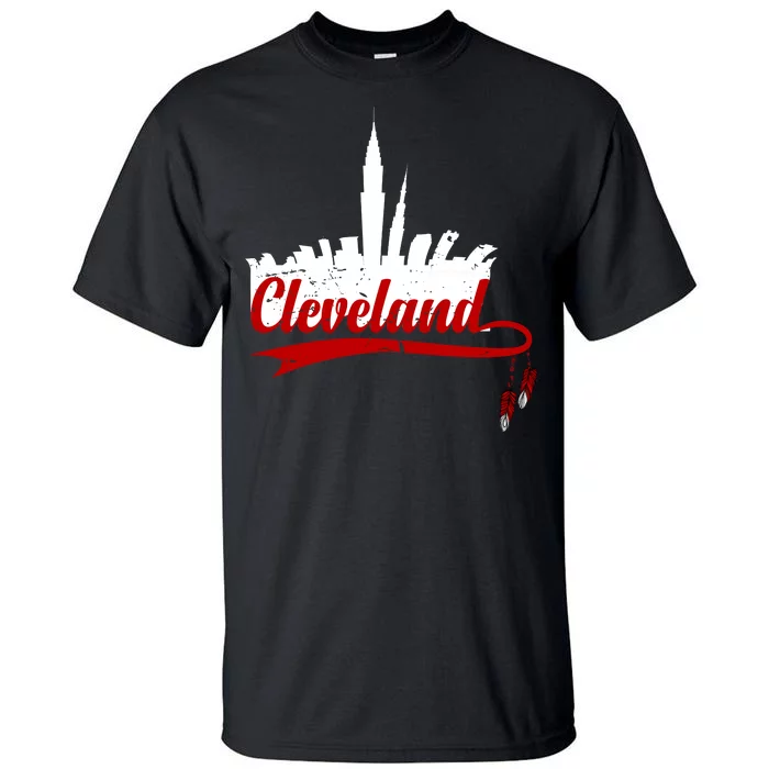 Cleveland City Baseball Fan Tall T-Shirt