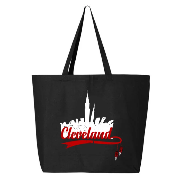 Cleveland City Baseball Fan 25L Jumbo Tote