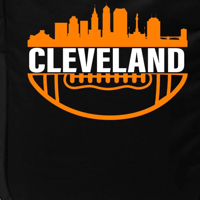 Cleveland Football Skyline City Logo Impact Tech Backpack