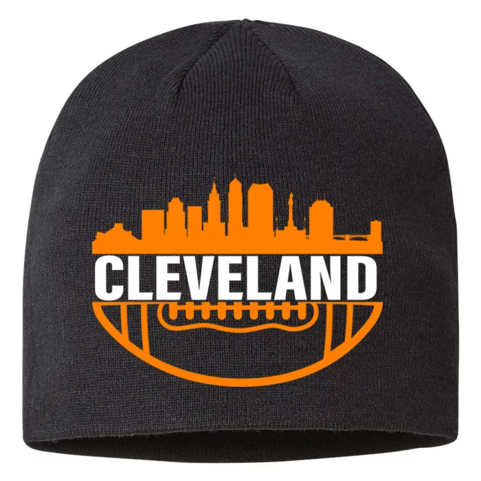 Cleveland Football Skyline City Logo 8 1/2in Sustainable Knit Beanie