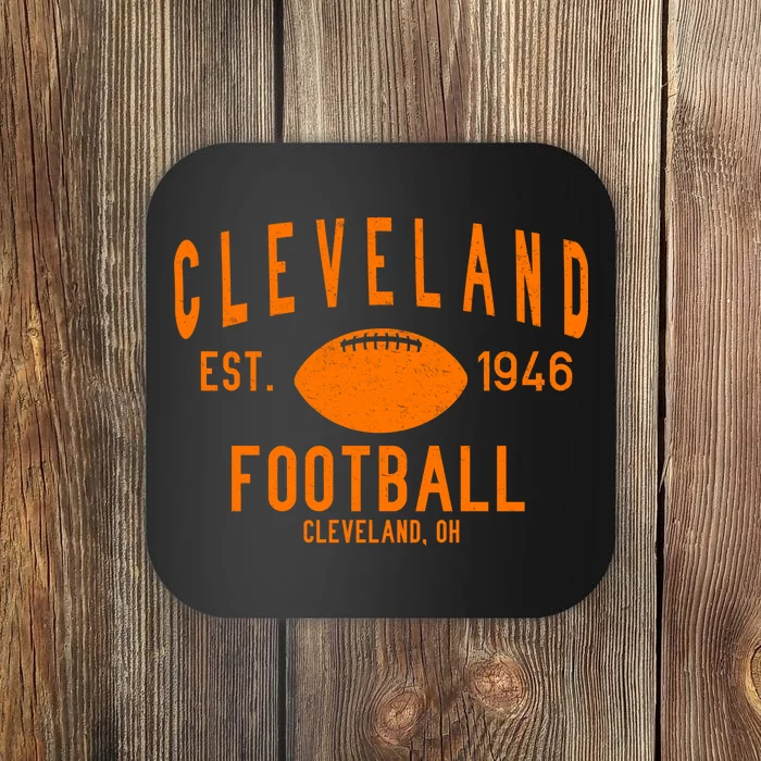 Cleveland OH Football Est. 1946 Coaster