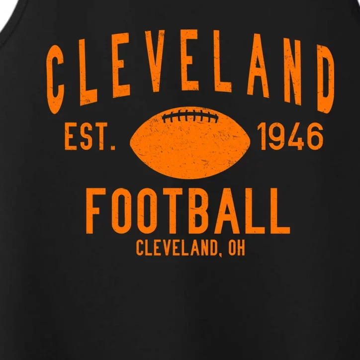 Cleveland OH Football Est. 1946 Performance Tank