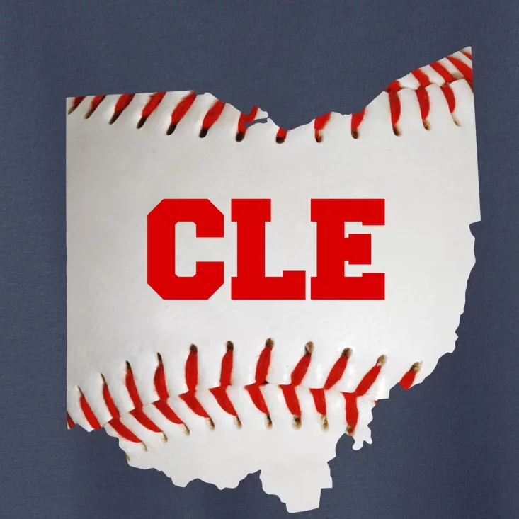 Cleveland, Ohio Baseball CLE Logo Toddler T-Shirt