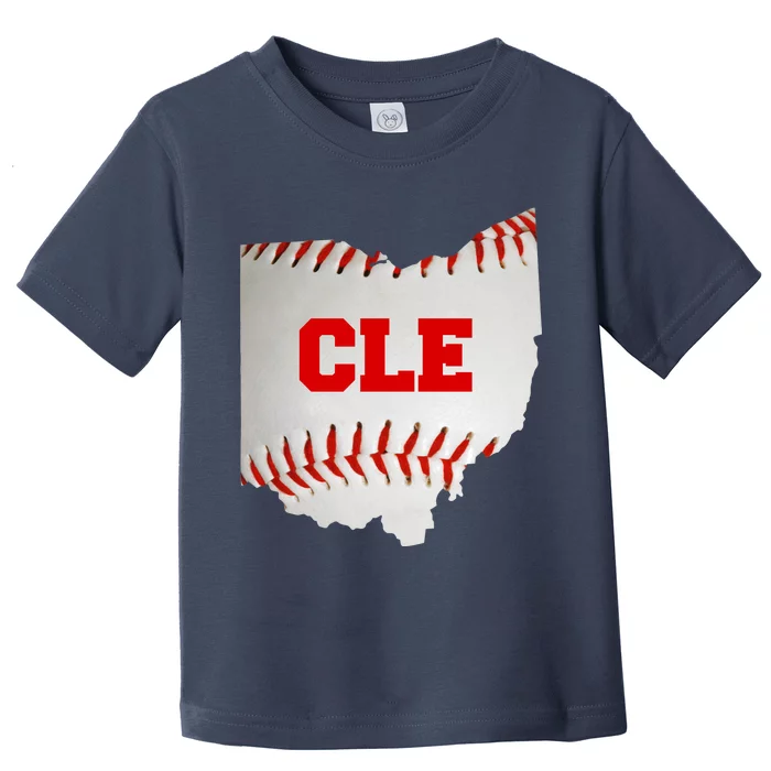 Cleveland, Ohio Baseball CLE Logo Toddler T-Shirt