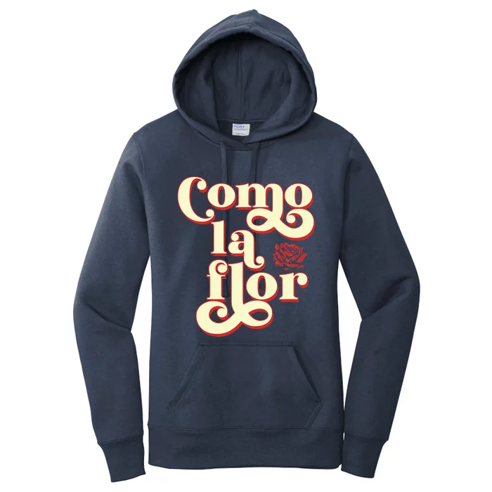 Como La Flor Cumbia Women's Pullover Hoodie