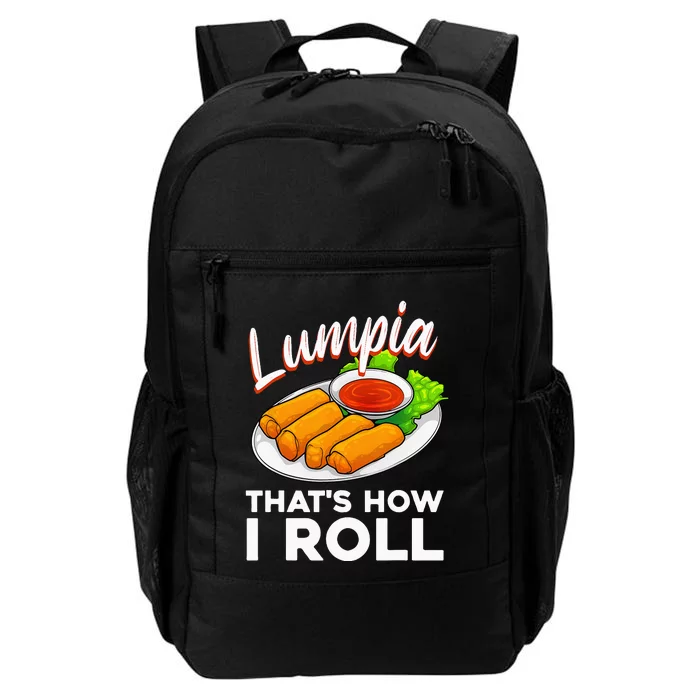 Cool Lumpia For Men Women Filipino Spring Rolls Asian Food Daily Commute Backpack