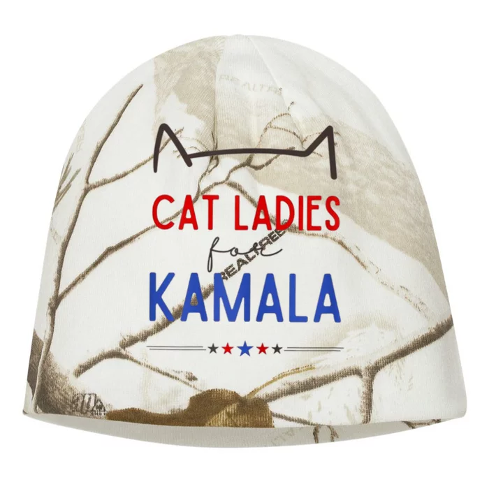 Cat Ladies For Kamala Kati - Camo Knit Beanie