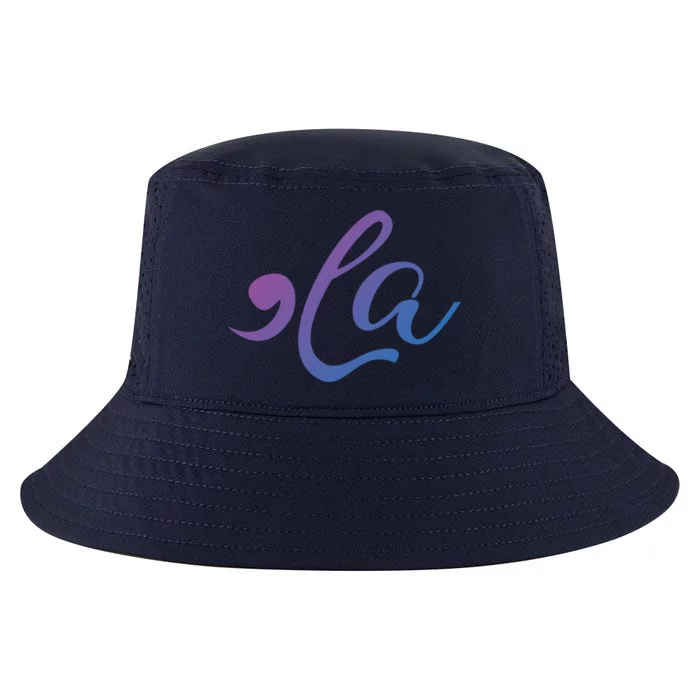 Comma La Funny Kamala Harris For President 2024 Gift Cool Comfort Performance Bucket Hat