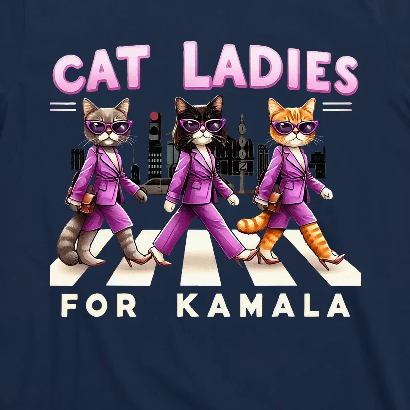 Cat Ladies For Kamala T-Shirt