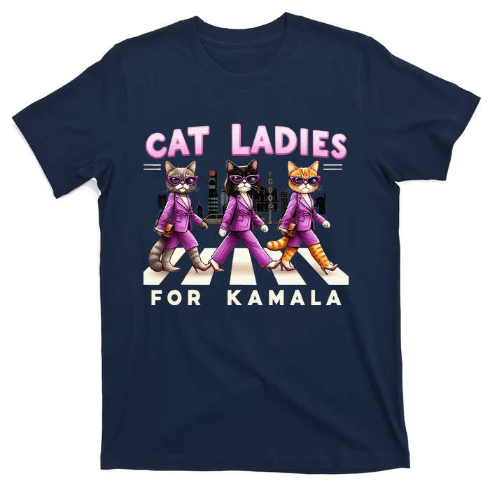 Cat Ladies For Kamala T-Shirt