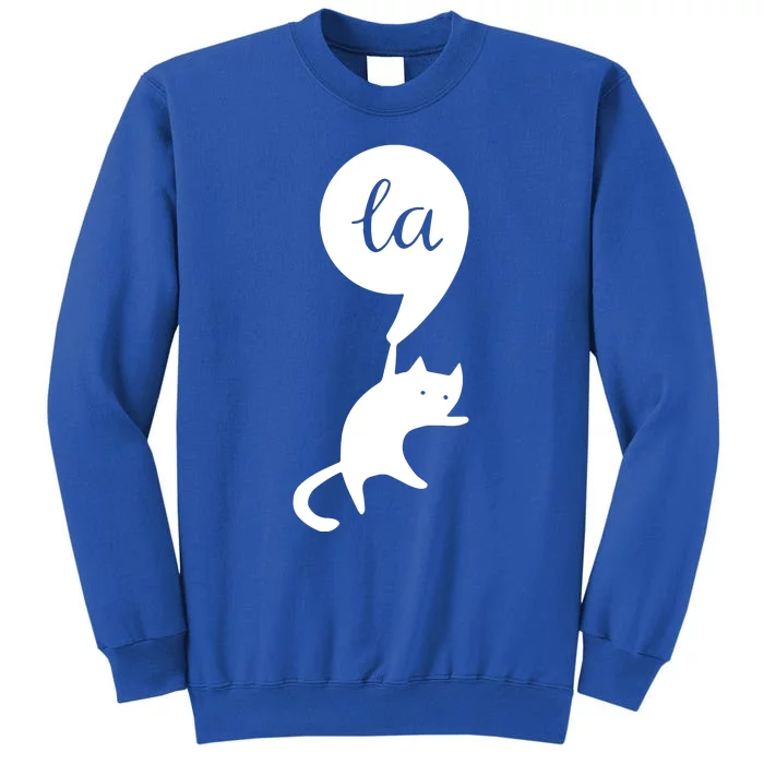 Cat Lady For Kamala 2024 Election Tall Sweatshirt