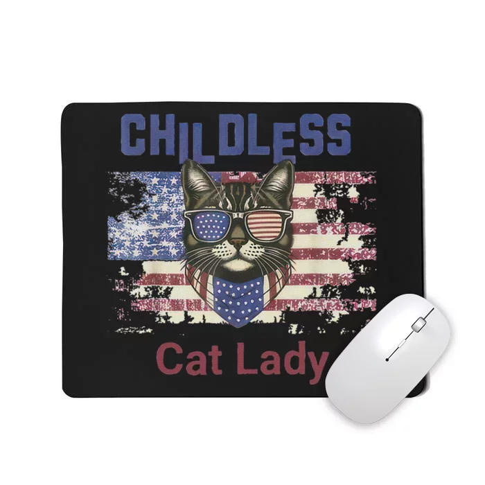 Cat Lover Feminist Childless Cat Lady Votes Mousepad