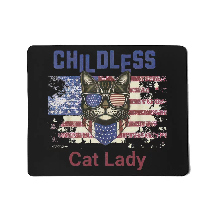 Cat Lover Feminist Childless Cat Lady Votes Mousepad