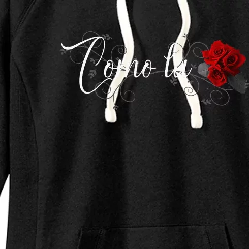 Como La Flor Women's Fleece Hoodie