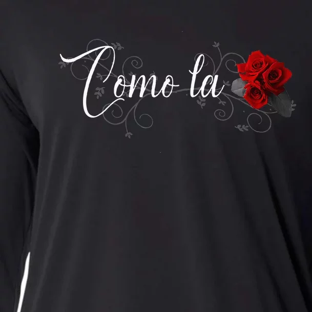 Como La Flor Cooling Performance Long Sleeve Crew