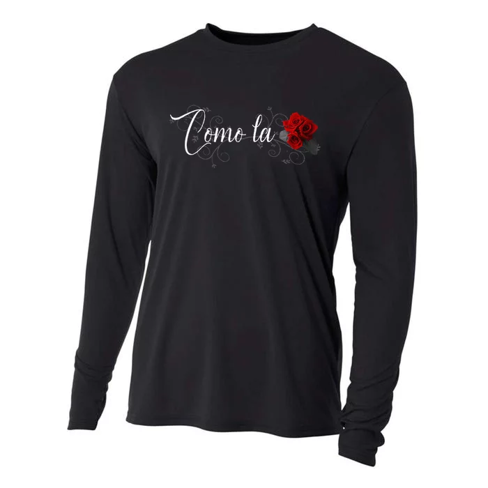 Como La Flor Cooling Performance Long Sleeve Crew