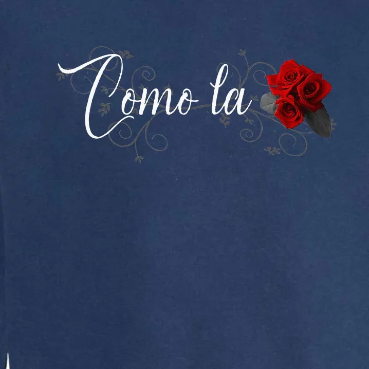 Como La Flor Garment-Dyed Sweatshirt