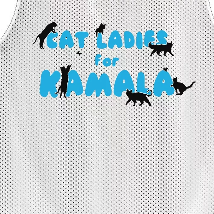 Cat Ladies For Kamala Childless Cat Ladies Mesh Reversible Basketball Jersey Tank