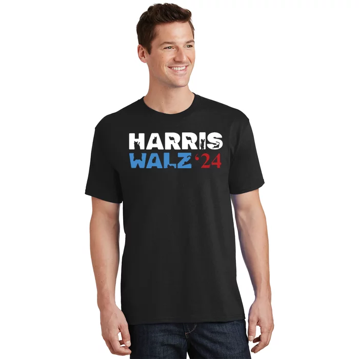 Cat Ladies For Kamala Harris Walz T-Shirt