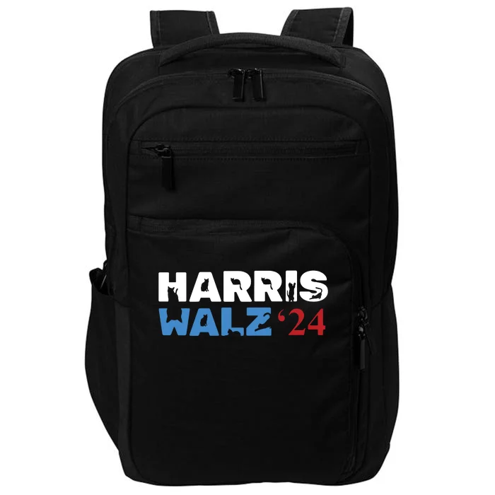 Cat Ladies For Kamala Harris Walz Impact Tech Backpack