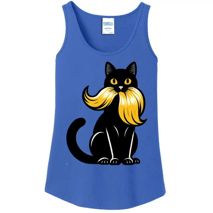 Cat Ladies For Kamala Harris Antitrump Funny Election 2024 Ladies Essential Tank