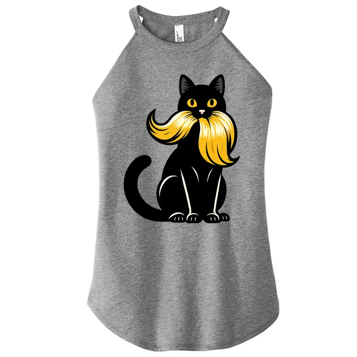 Cat Ladies For Kamala Harris Antitrump Funny Election 2024 Women’s Perfect Tri Rocker Tank