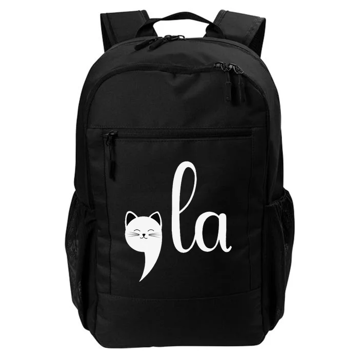 Comma La Funny Anti Republican Liberal Voters Democrat Daily Commute Backpack