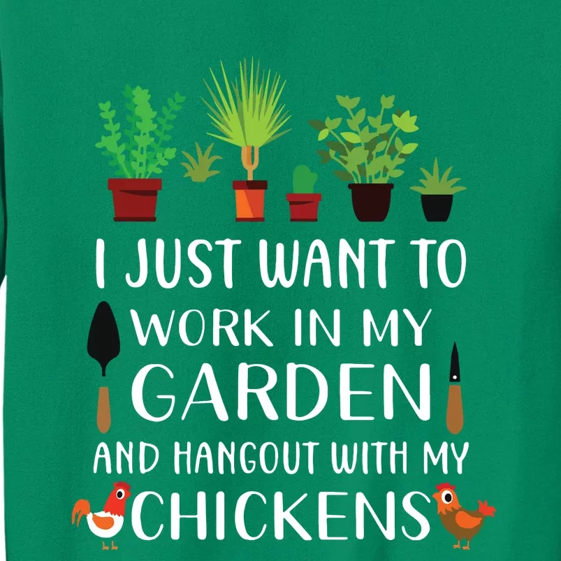 Chicken Lover Funny Gardening Shirts For Men Women Gardener Sweatshirt