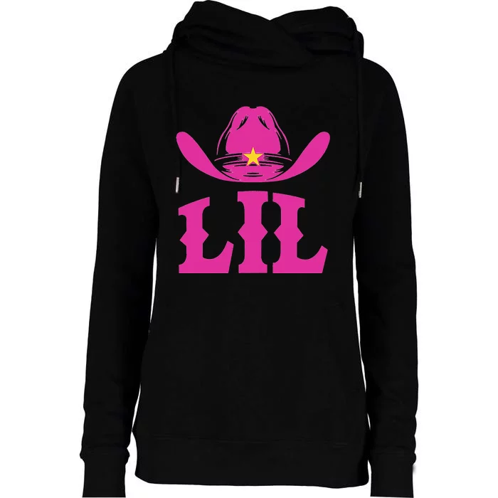 Cute Little Family Matching Big Little Gbig Reveal Sorority Womens Funnel Neck Pullover Hood