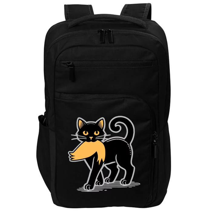 Cat Ladies For Kamala Harris Donald Trump 2024 Sarcastic Gift Impact Tech Backpack