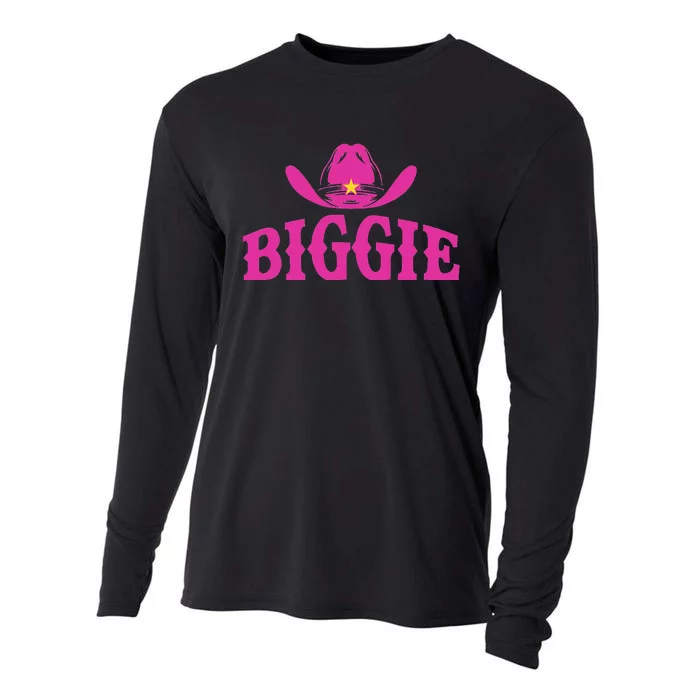 Cute Little Family Matching Big Little Gbig Reveal Sorority Cooling Performance Long Sleeve Crew