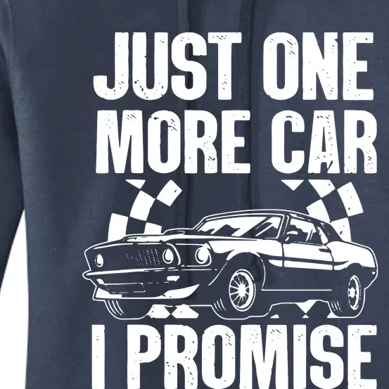 Car Lover For Men New Engine Owner Classic Car Technician Women's Pullover Hoodie