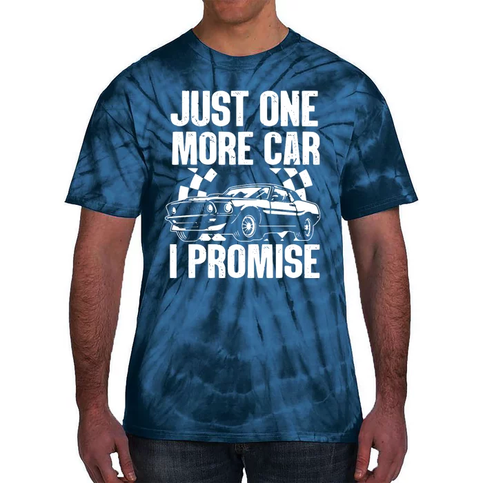 Car Lover For Men New Engine Owner Classic Car Technician Tie-Dye T-Shirt