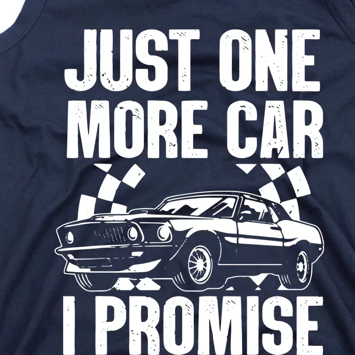 Car Lover For Men New Engine Owner Classic Car Technician Tank Top