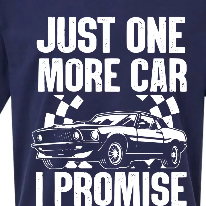 Car Lover For Men New Engine Owner Classic Car Technician Sueded Cloud Jersey T-Shirt