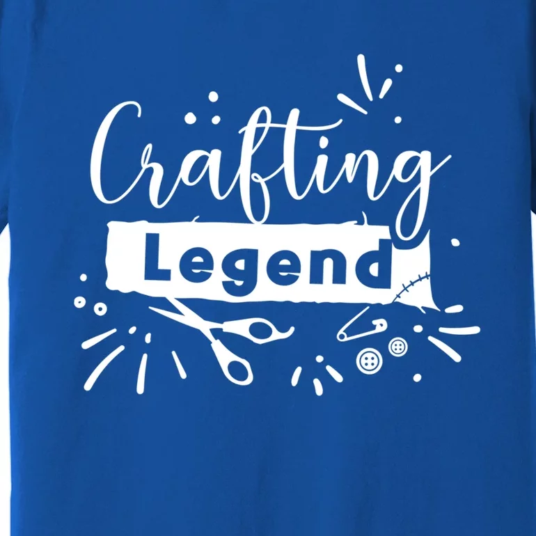 Crafting Legend Funny Hobby Crafter Artist Gift Premium T-Shirt