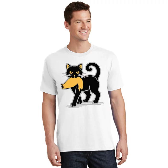 Cat Ladies For Kamala Harris Donald Trump 2024 T-Shirt